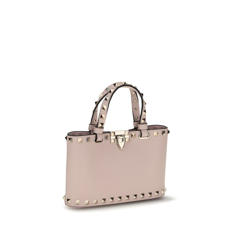 Calfskin Mini Rockstud Handbag