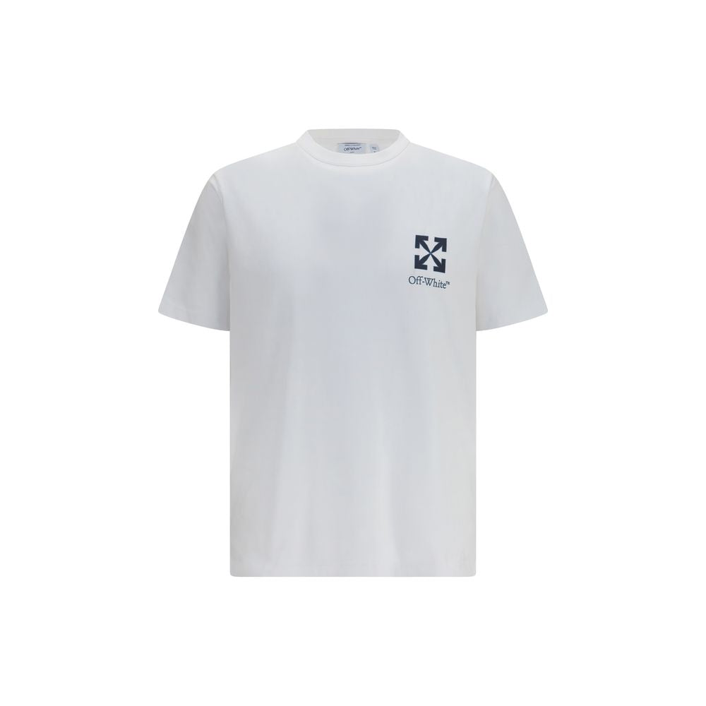 White Cotton Small Arrow T-Shirt