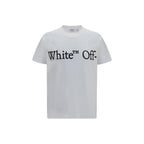 White Cotton Bookish Scarf T-Shirt