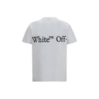 White Cotton Bookish Scarf T-Shirt