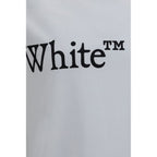 White Cotton Bookish Scarf T-Shirt
