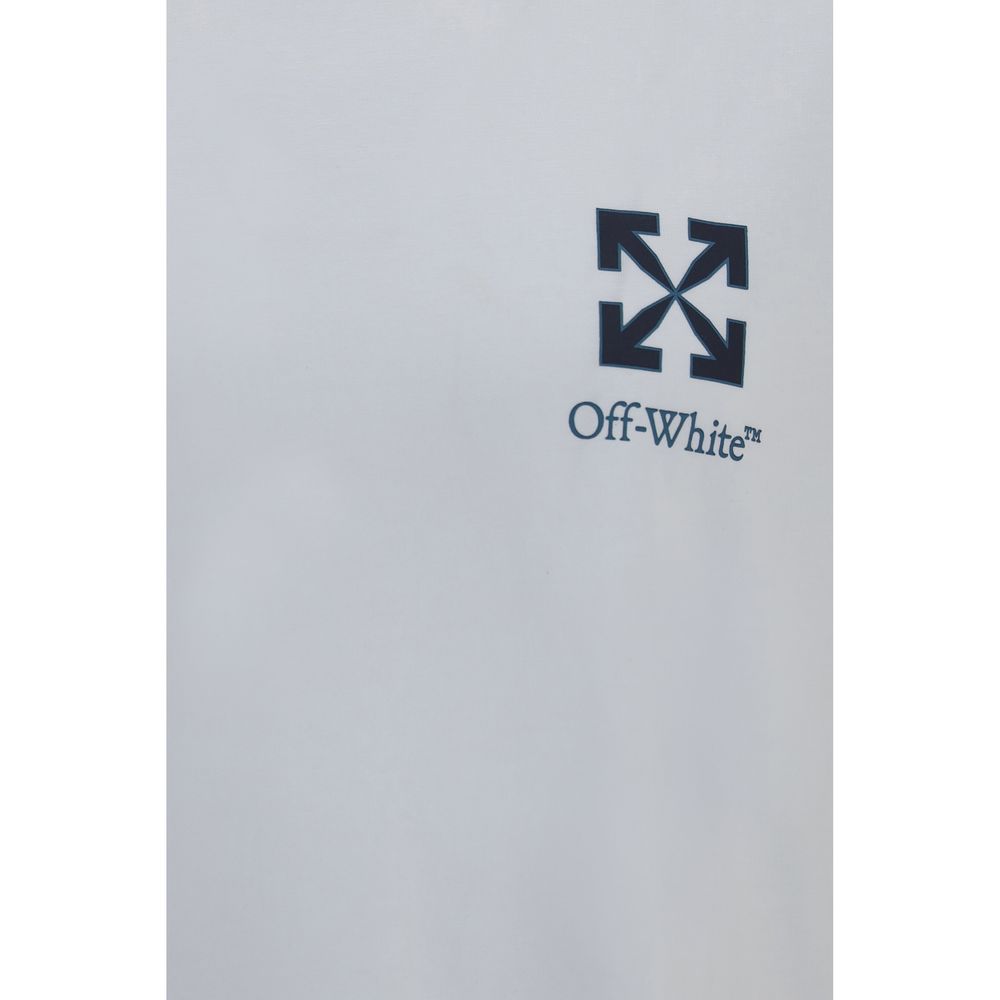 White Cotton Small Arrow T-Shirt