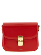 Grace Glossy Cowhide Crossbody Bag