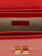 Grace Glossy Cowhide Crossbody Bag
