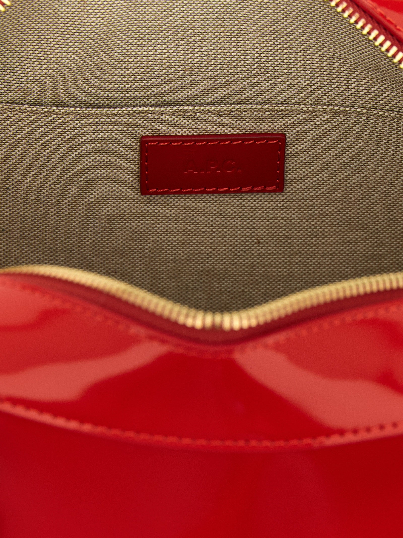 Red Cow Leather Virginie Box Handbag