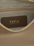 Beige Calfskin Goccia S Shoulder Bag