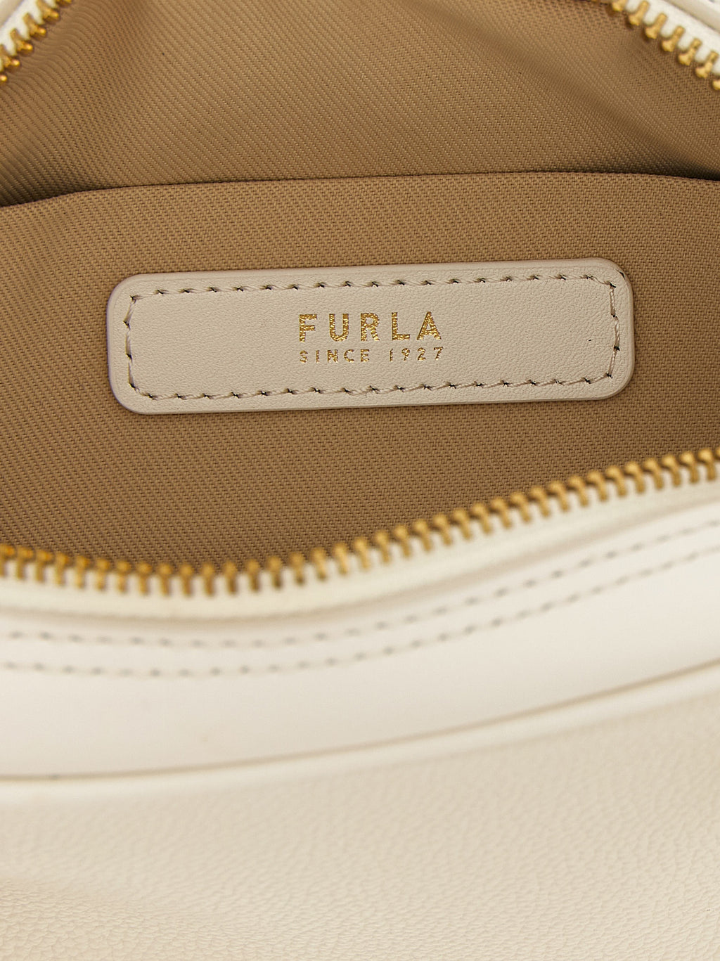 White Calfskin Poppy S Handbag
