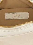 White Calfskin Poppy S Handbag