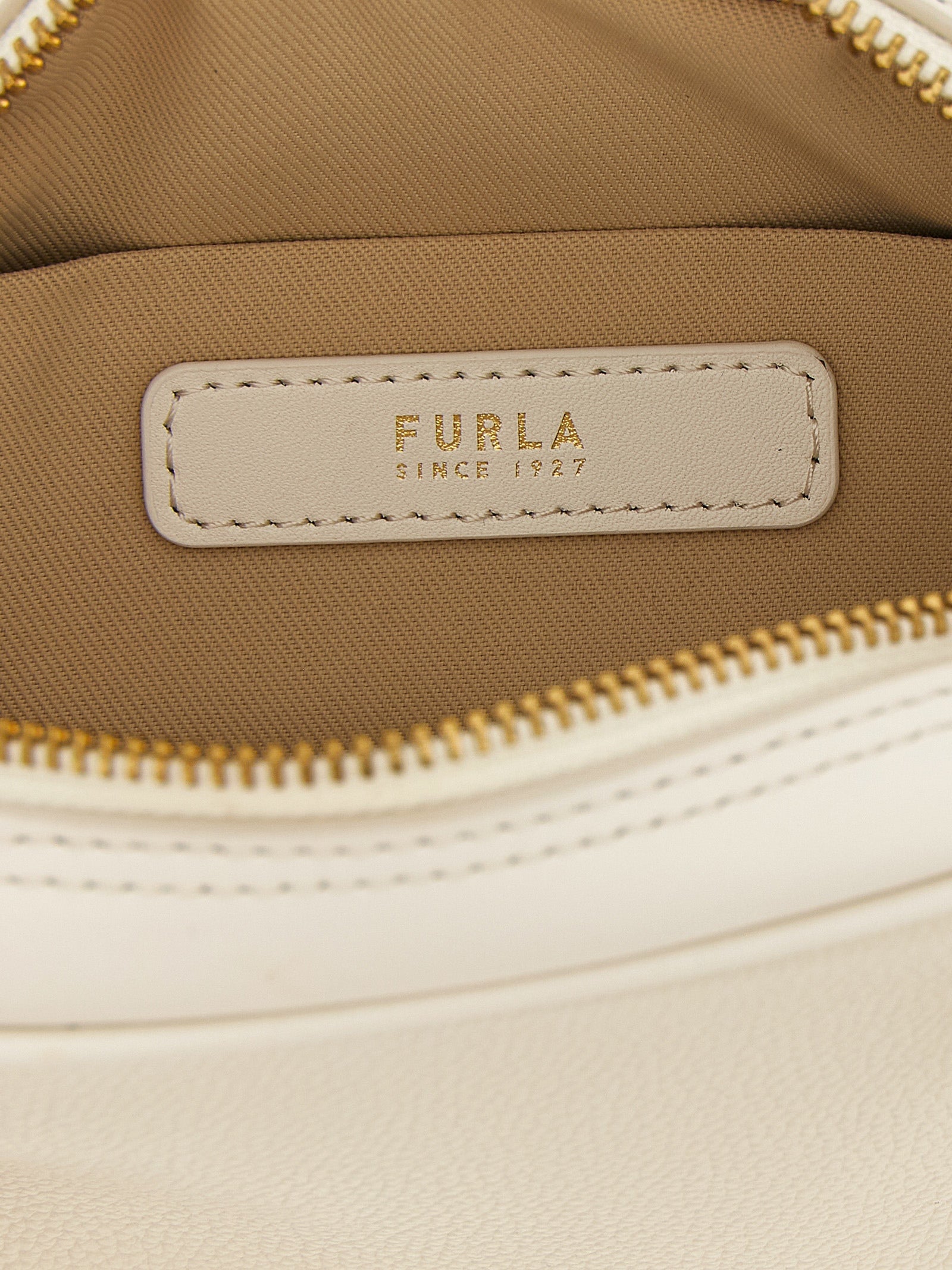 White Calfskin Poppy S Handbag
