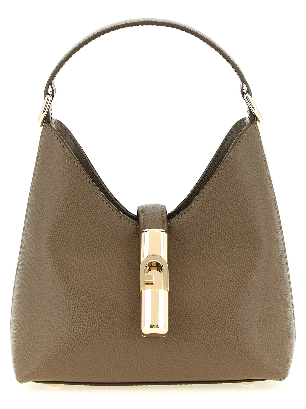 Iride Green Calfskin Mini Hobo Bag