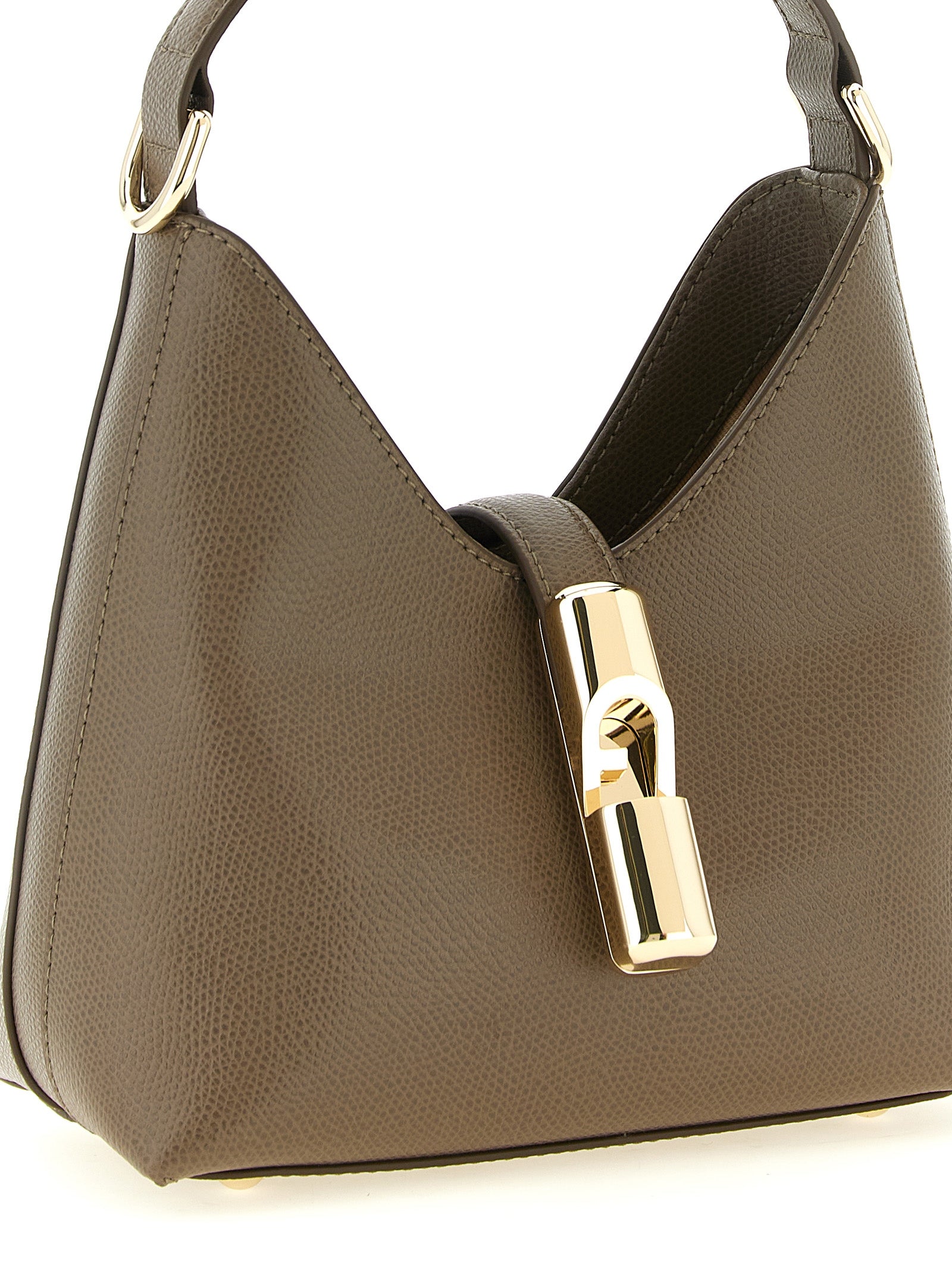 Iride Green Calfskin Mini Hobo Bag