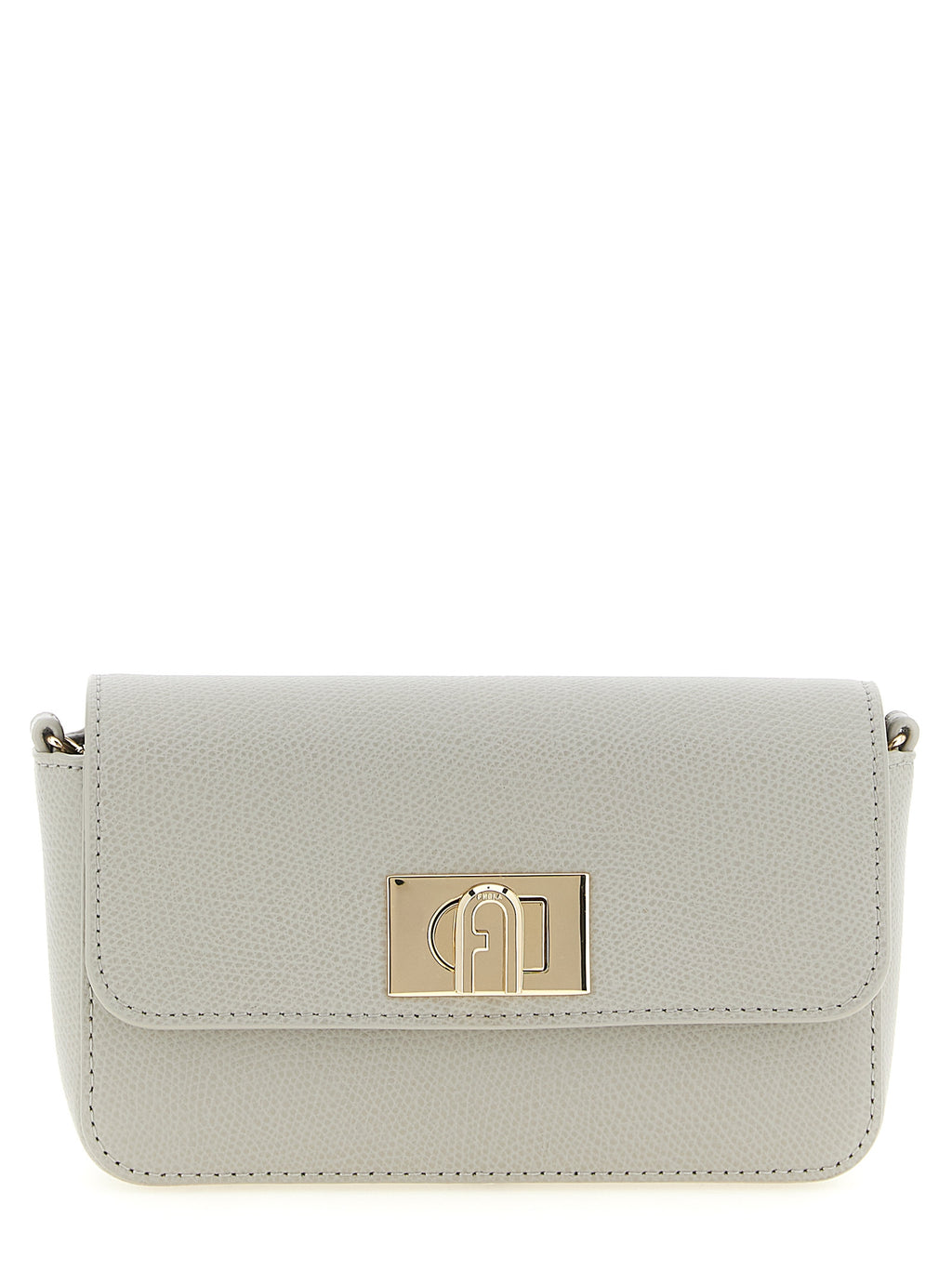 Gray Calfskin 1927 Mini Crossbody Bag