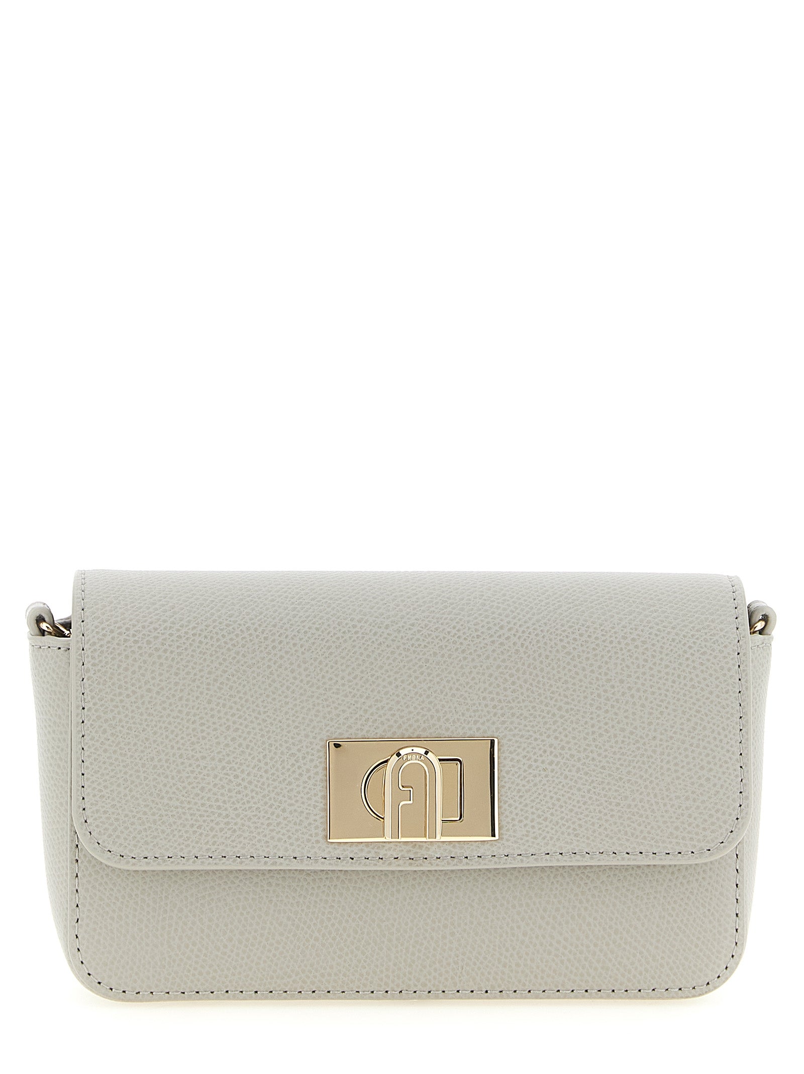 Gray Calfskin 1927 Mini Crossbody Bag