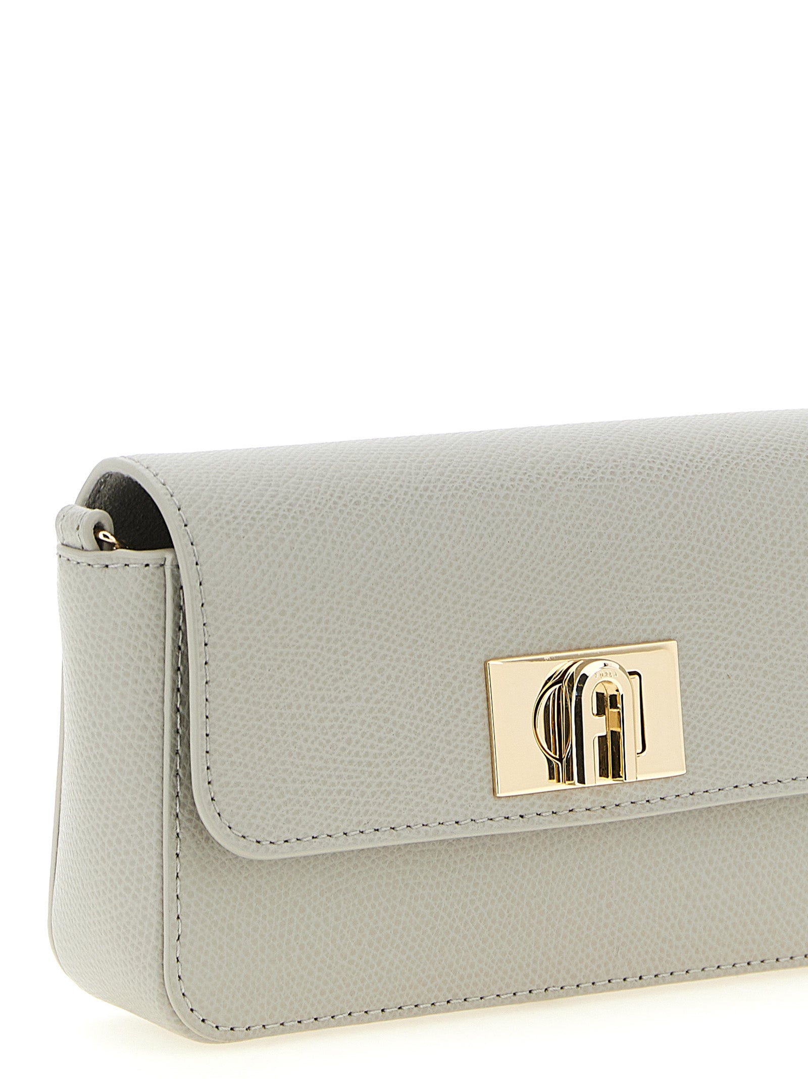 Gray Calfskin 1927 Mini Crossbody Bag