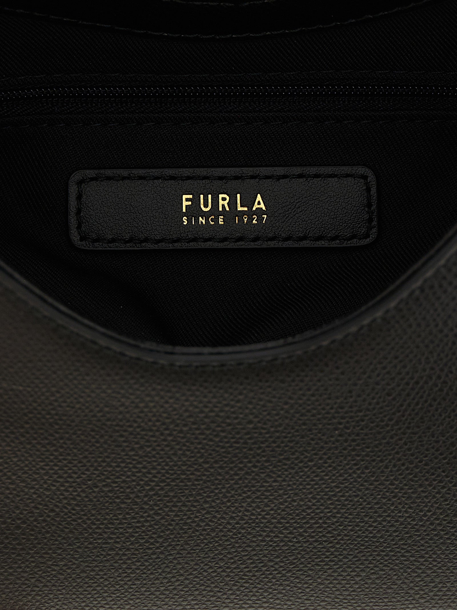 Mini Black Calfskin Iride Handbag