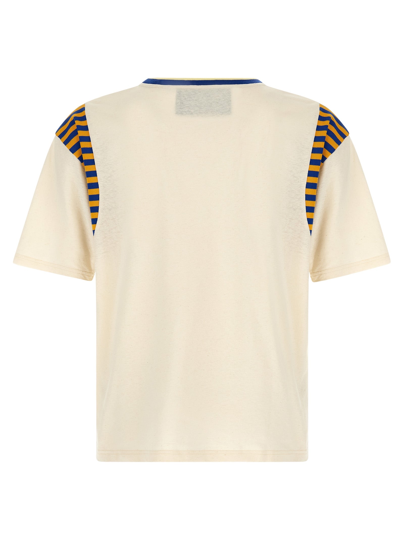 Panther Multicolor Cotton & Linen T-Shirt