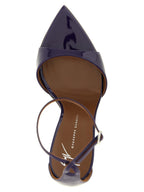 Intriigo Strap Patent Calfskin Stiletto Heel Sandals