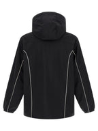 Black J‑Hives‑Wrd Polyamide Hooded Jacket