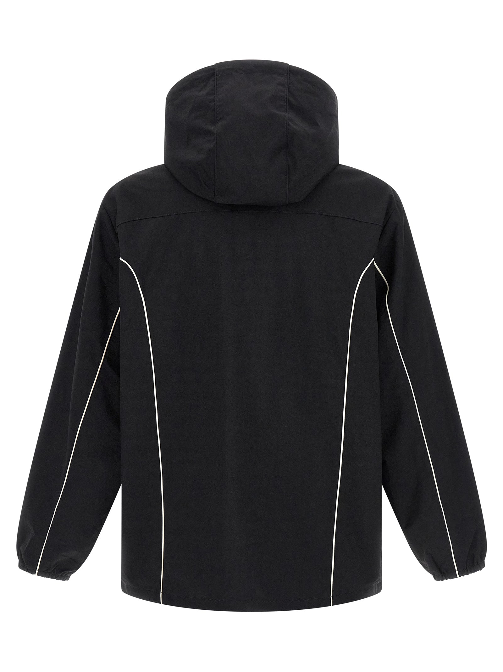 Black J‑Hives‑Wrd Polyamide Hooded Jacket