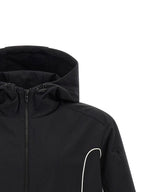 Black J‑Hives‑Wrd Polyamide Hooded Jacket