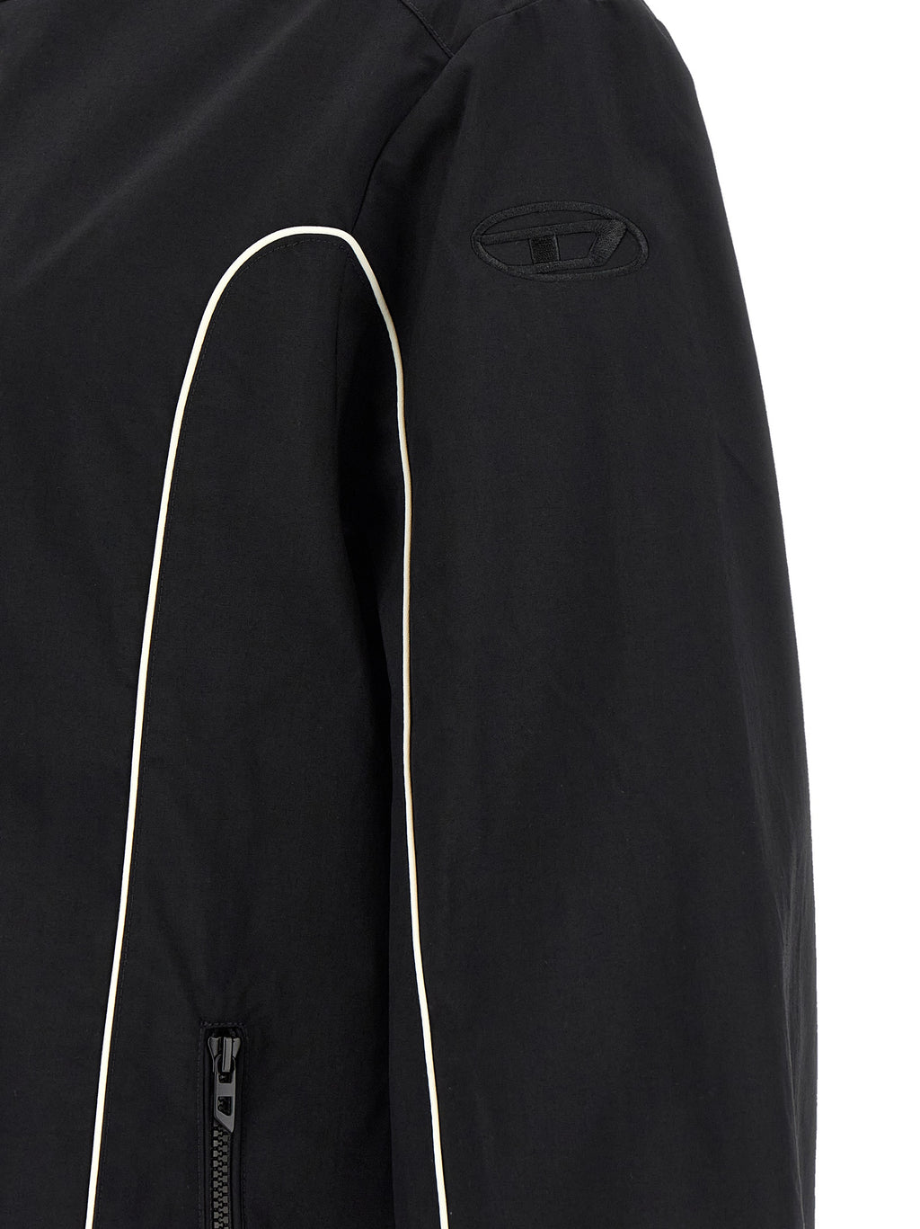 Black J‑Hives‑Wrd Polyamide Hooded Jacket