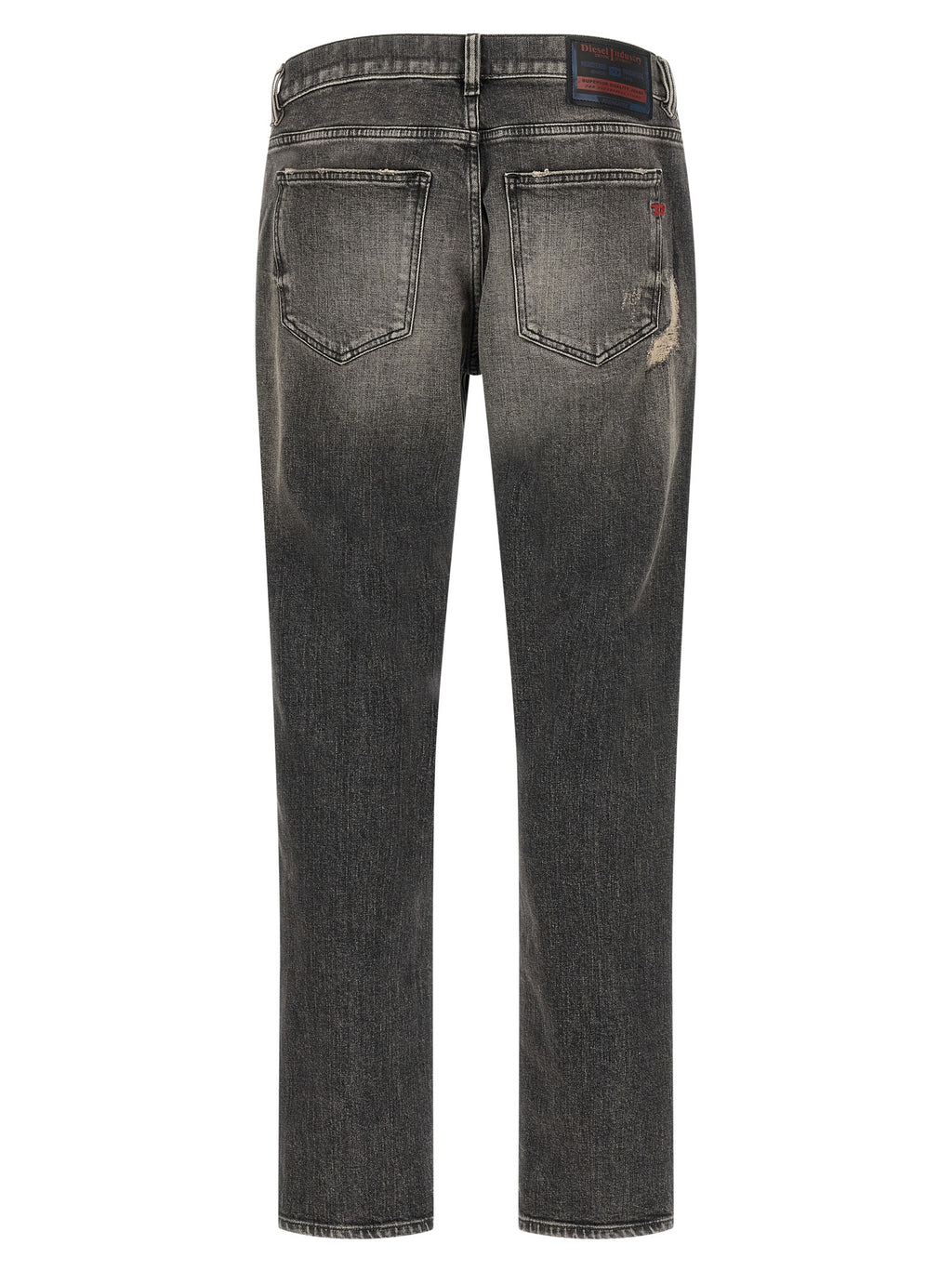D-Strukt Gray Cotton Skinny Jeans