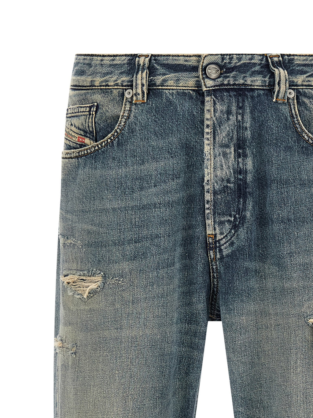 Cotton D-Macs Tapered Jeans