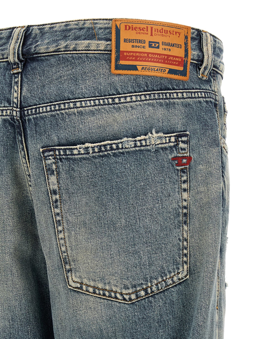 Cotton D-Macs Tapered Jeans