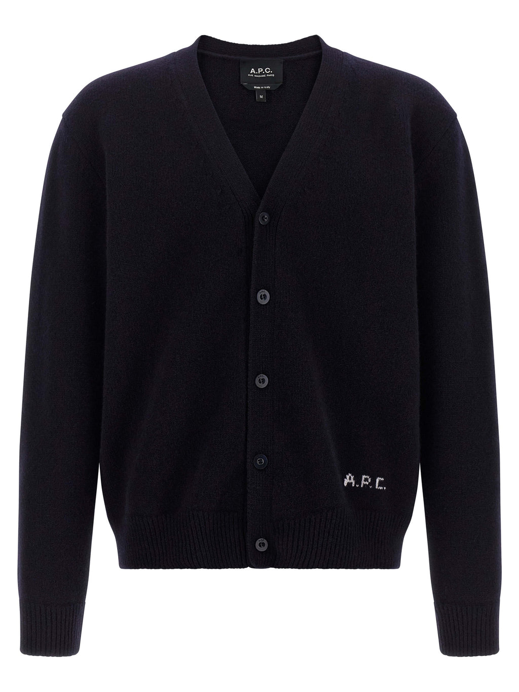 Kevin Midnight Blue Wool Cardigan