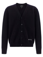 Kevin Midnight Blue Wool Cardigan