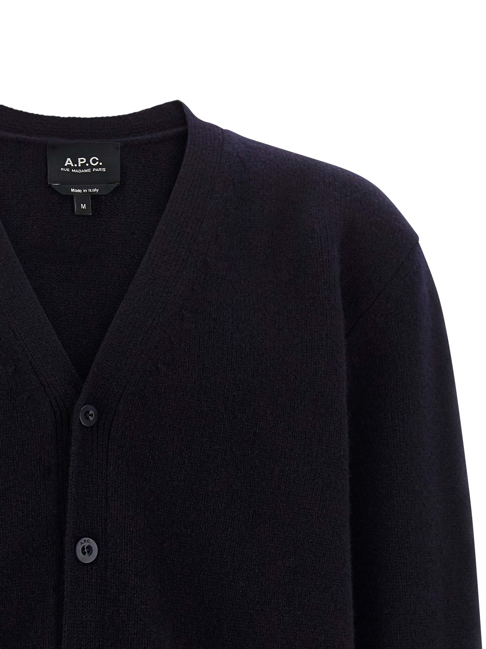 Kevin Midnight Blue Wool Cardigan