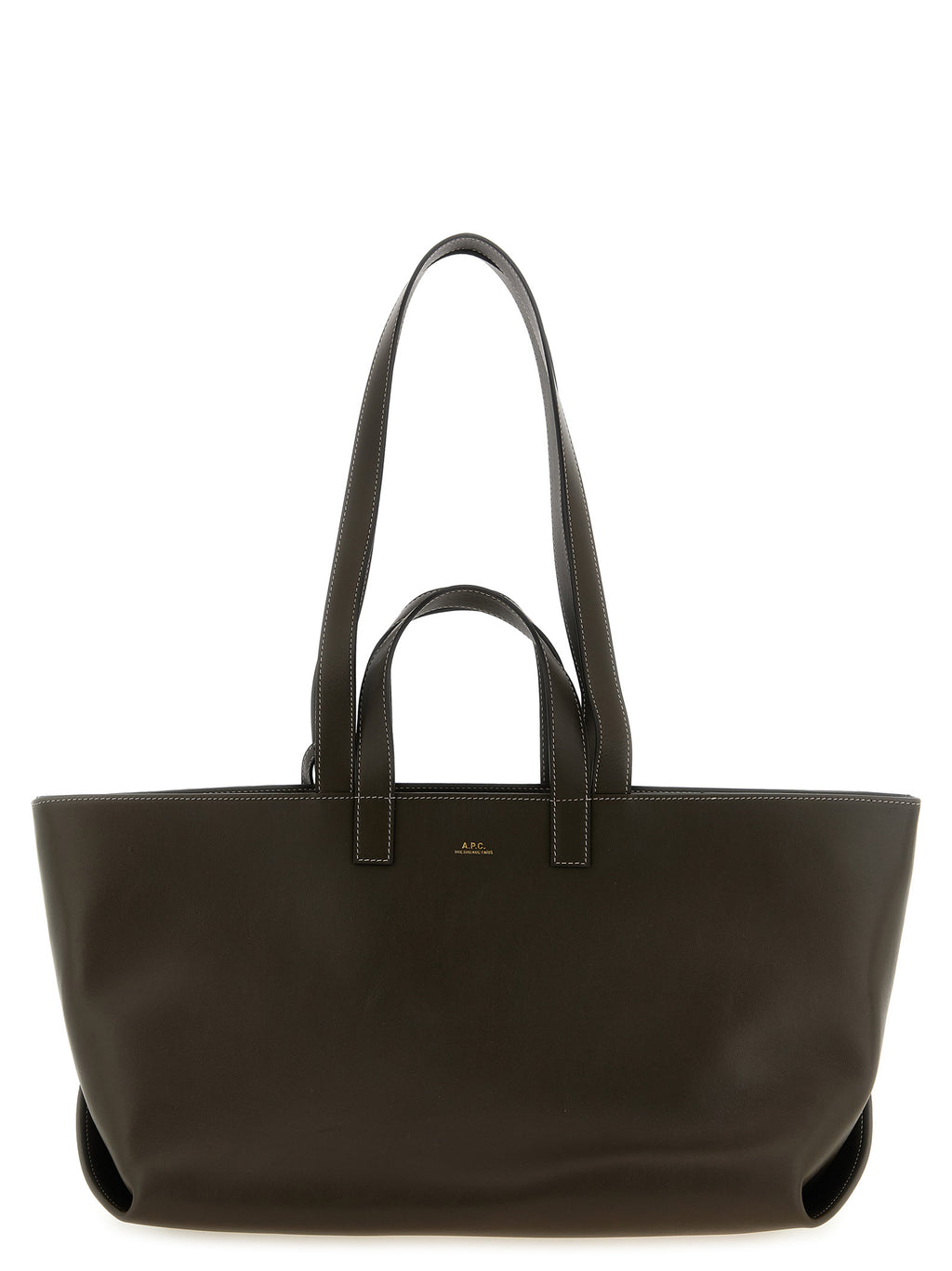 Brown Cowhide Le Drummer Tote