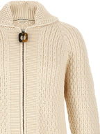Cable Cotton Cardigan