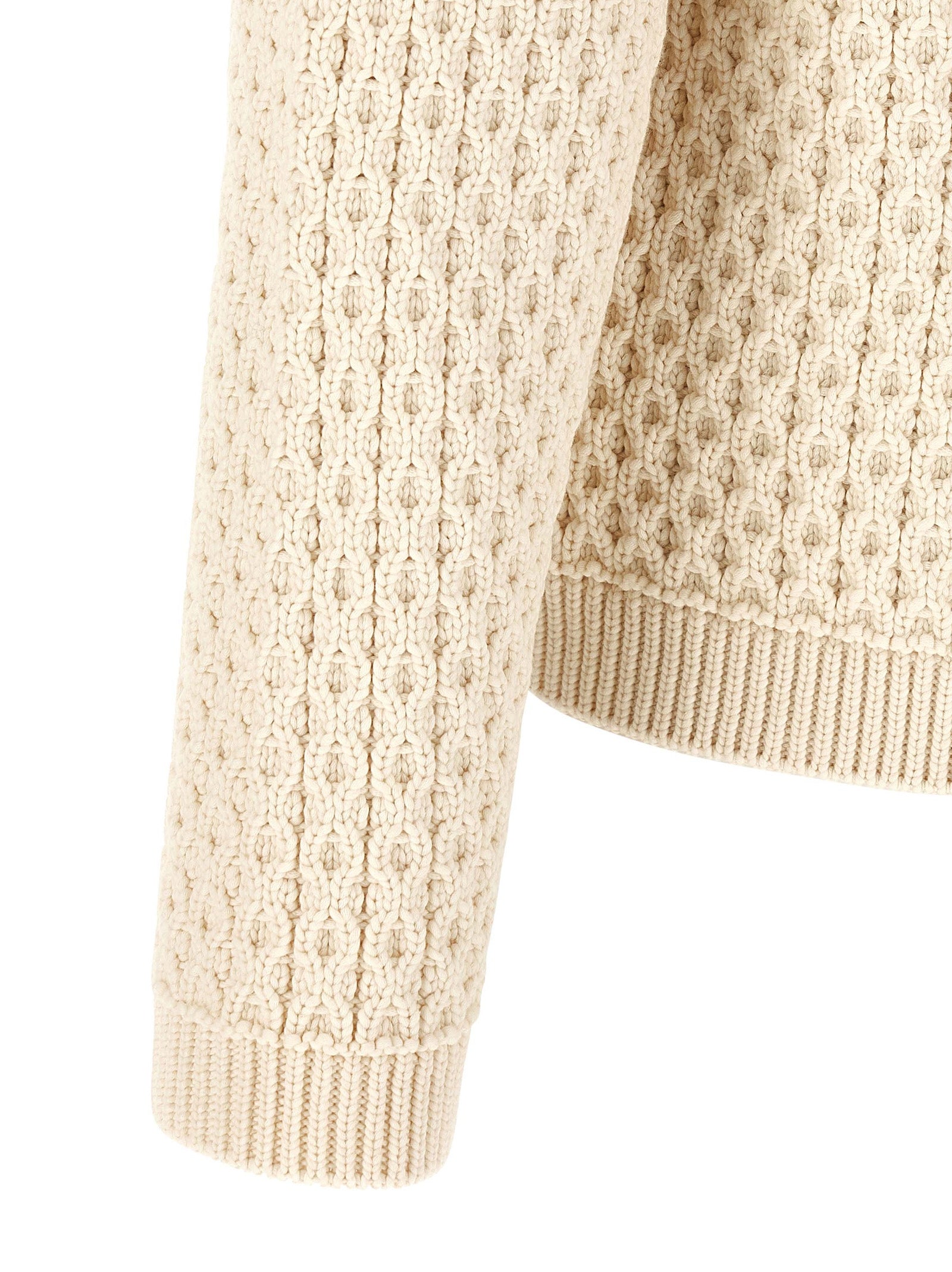 Cable Cotton Cardigan