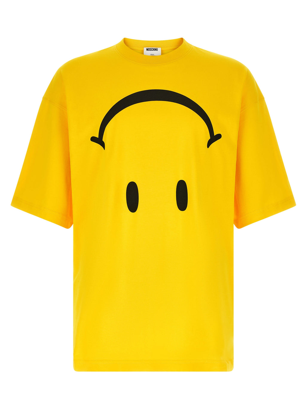 Oversized Smiley® Yellow Cotton T-Shirt