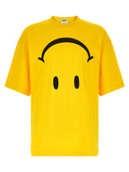 Oversized Smiley® Yellow Cotton T-Shirt