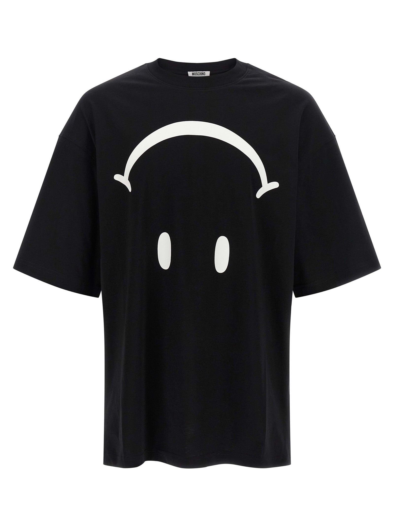 Oversized Organic Cotton Smiley T-Shirt