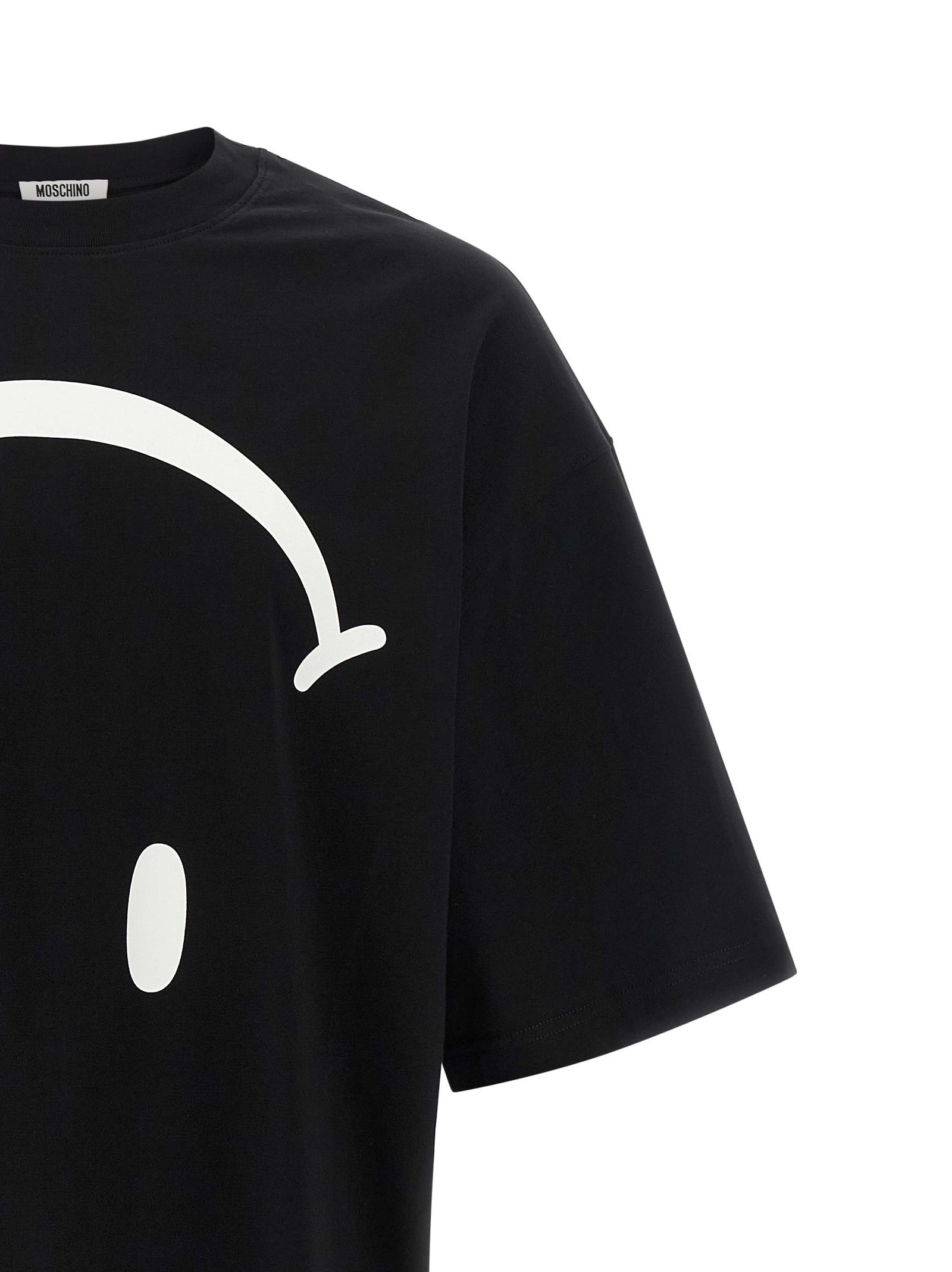 Oversized Organic Cotton Smiley T-Shirt