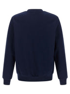 Deep Navy Blue Cotton Sweatshirt
