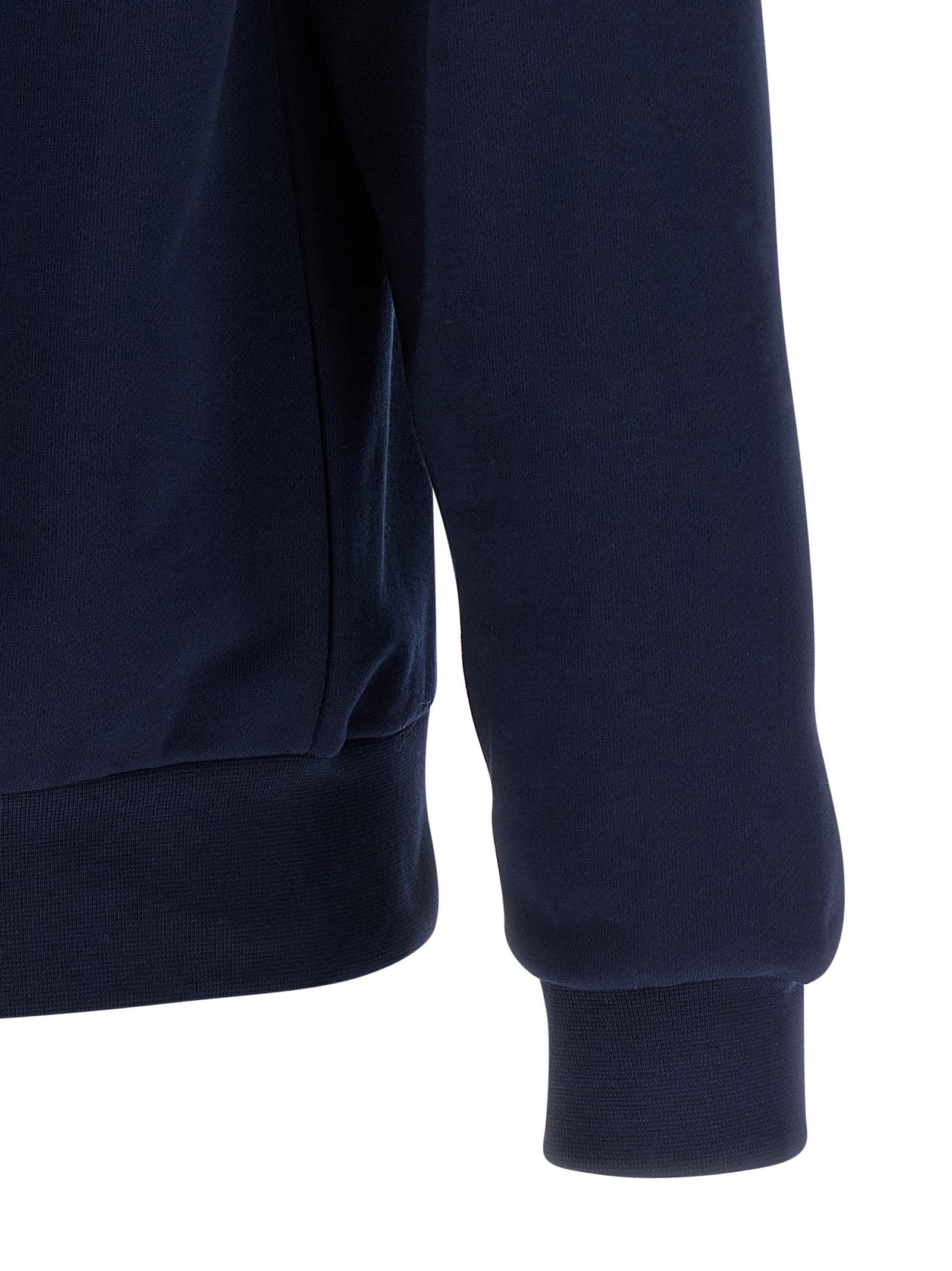 Deep Navy Blue Cotton Sweatshirt