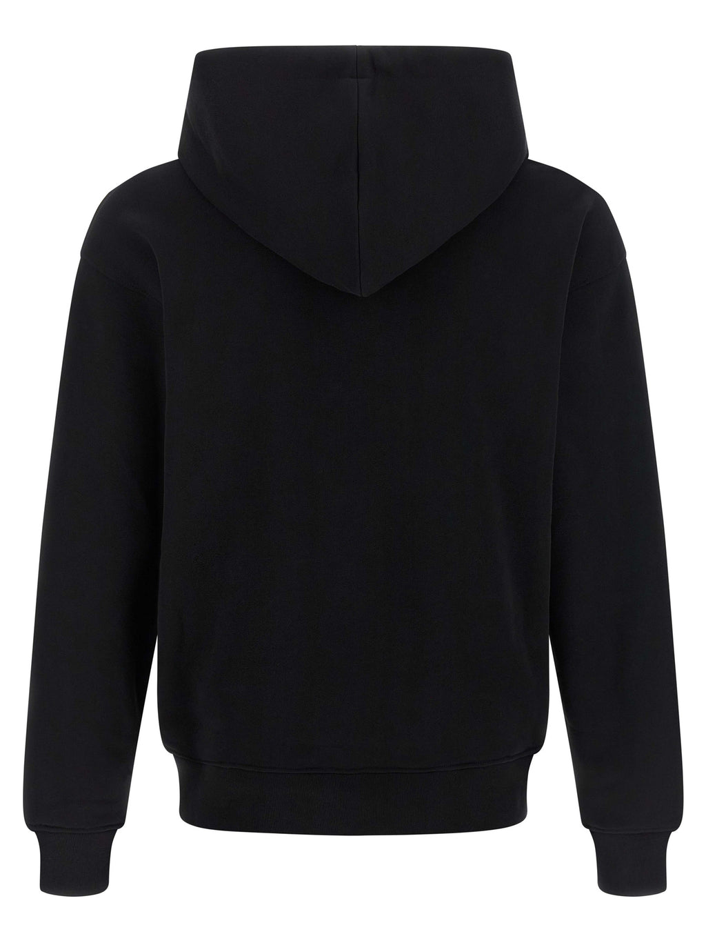 Black Cotton Goose Graphic Hoodie