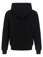 Black Cotton Goose Graphic Hoodie