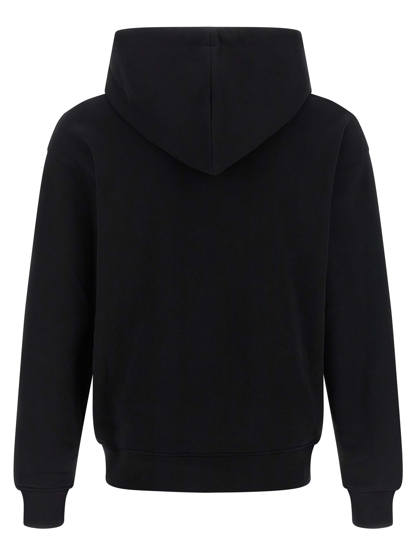Black Cotton Goose Graphic Hoodie