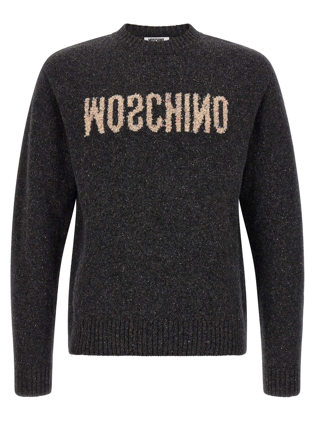 Wool-Blend Donegal Cardigan
