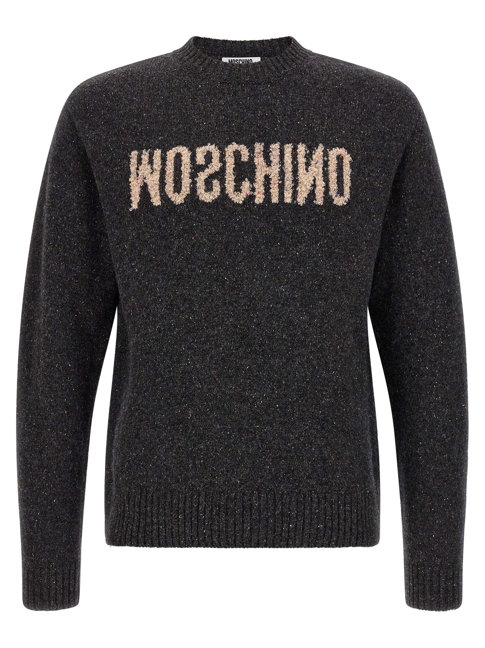 Wool-Blend Donegal Cardigan