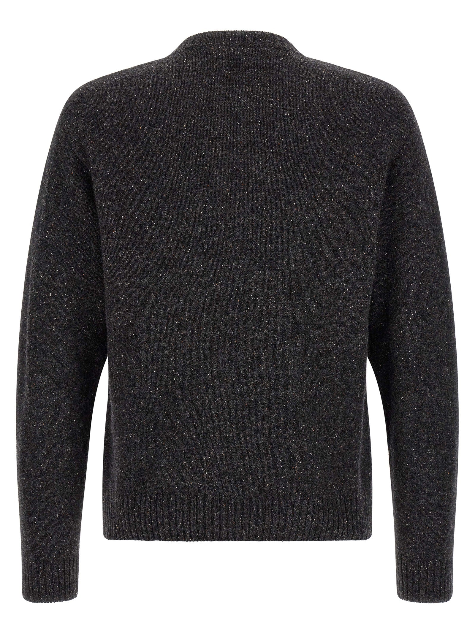 Wool-Blend Donegal Cardigan