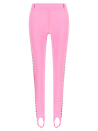 Pink Polyamide Lycra Leggings