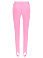 Pink Polyamide Lycra Leggings