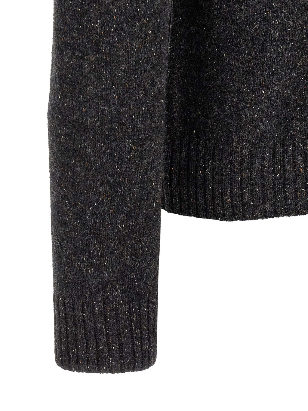 Wool-Blend Donegal Cardigan