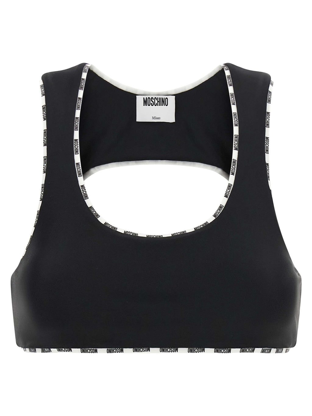 Bicolor Polyamide Sport Bra